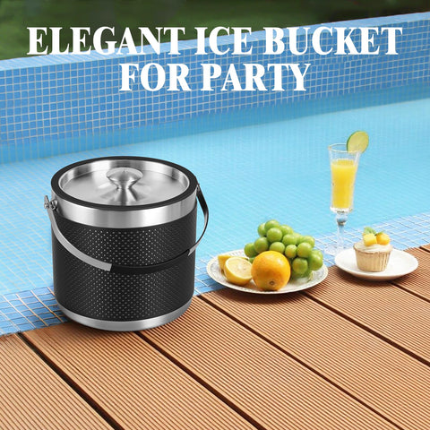 FiveHome black leather finish adds rustic elegance to any event.