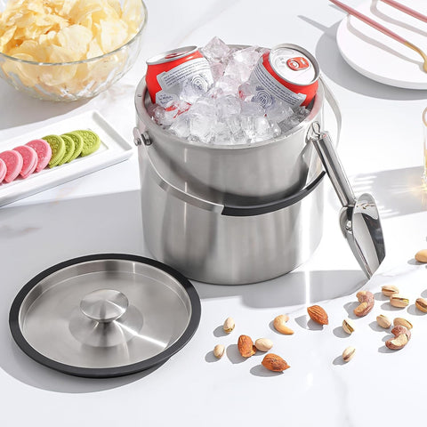 FiveHome party-ready ice bucket set ideal for gatherings and bars.