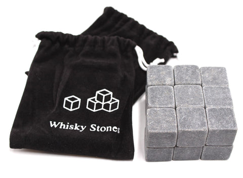 FIVOENDAR soapstone chilling rocks for whiskey preserving flavor without dilution