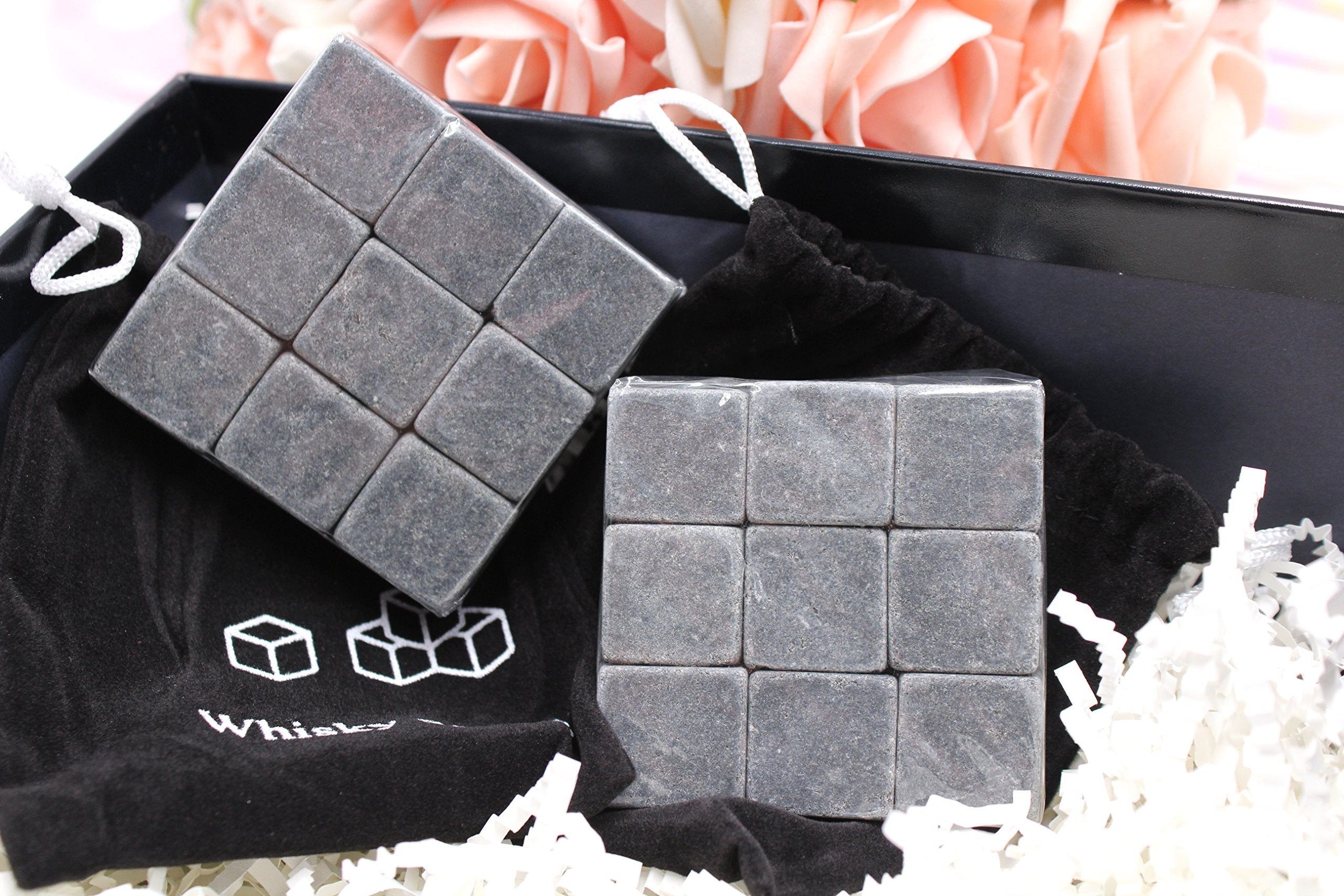 FIVOENDAR soapstone chilling rocks for wine keeps aromas and chill
