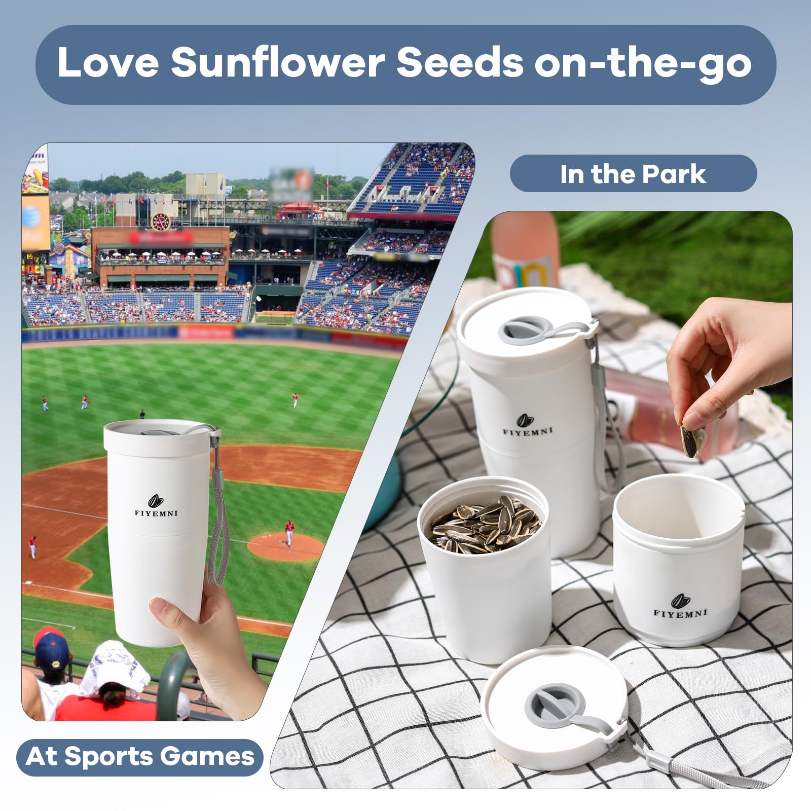 FIYEMNI compact BPA-free dishwasher-safe materials for safe use