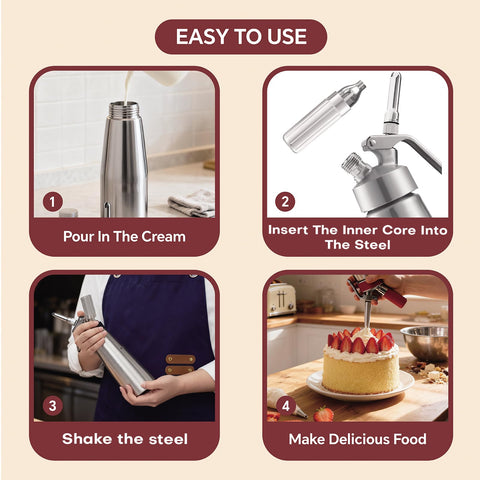 Fizzhome food-grade steel construction ensures safe, durable, leak-proof performance.