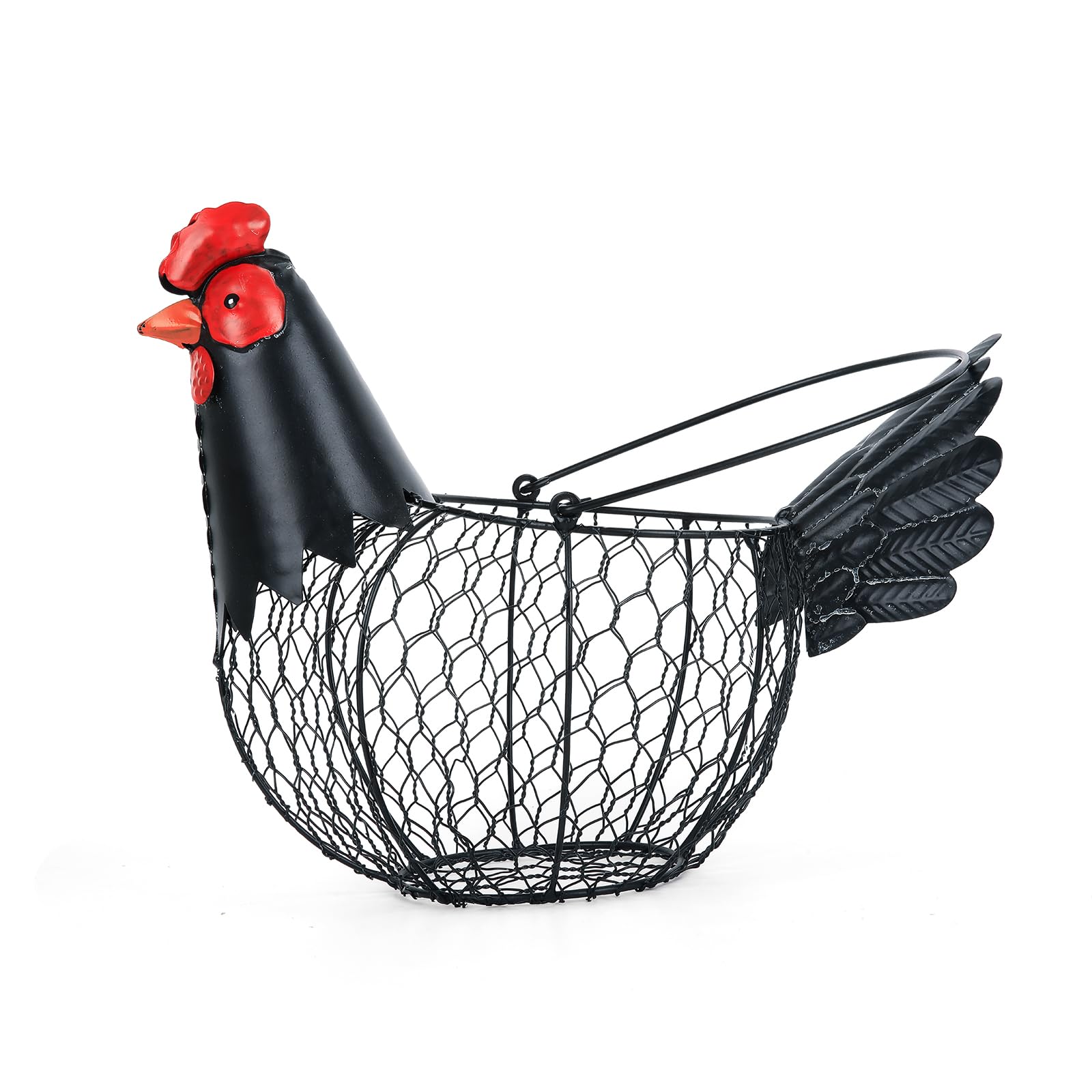 FJAXLJGYP chicken egg basket front view with easy egg access