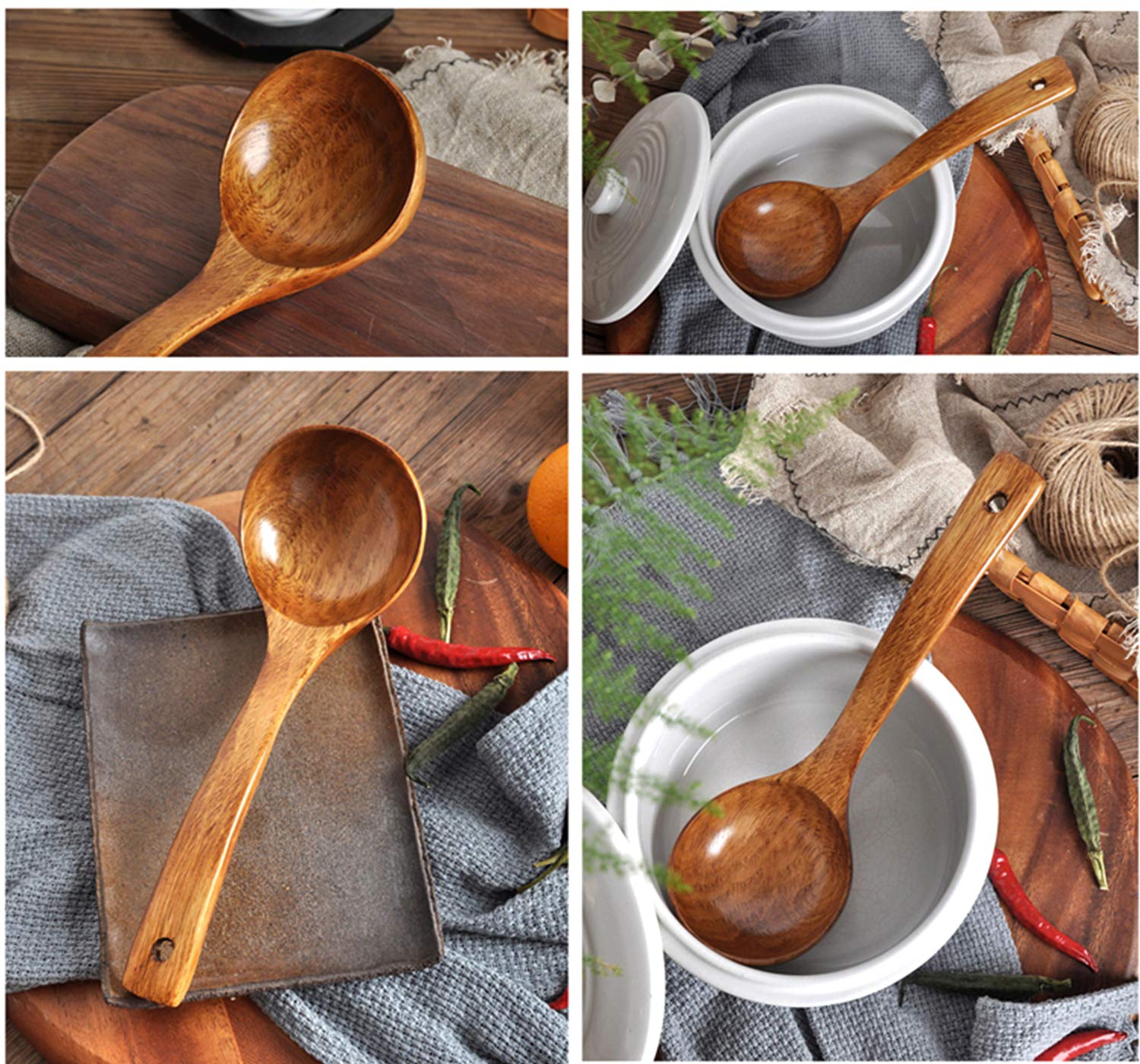 FJNATINH display-ready utensil for convenient countertop storage
