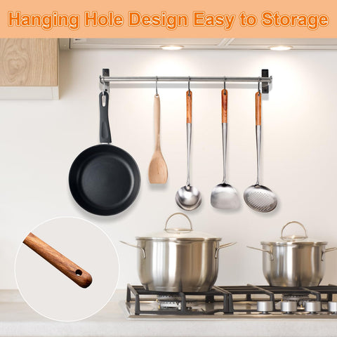 FJNATINH long-reach utensils help keep hands safe