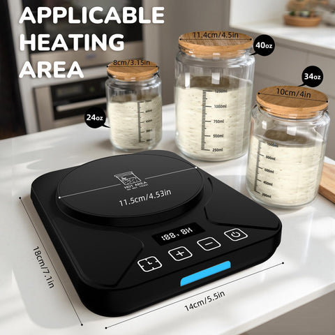 FJR Compact design fits countertops for multiple fermentation tasks.