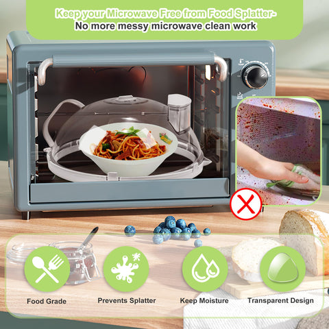 Fkprorjv water steamer system releasing gentle steam for even reheating