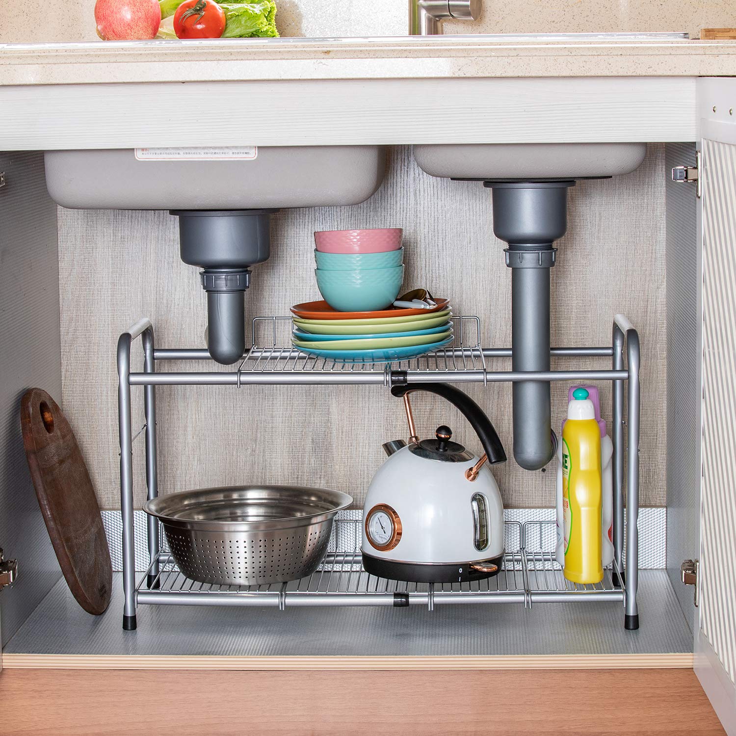 FlagShip dimensions indicate 17 to 25 inches length for many under-sink spaces.