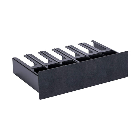 FlagShip cast iron base with non-slip EVA footer prevents movement on smooth countertops.
