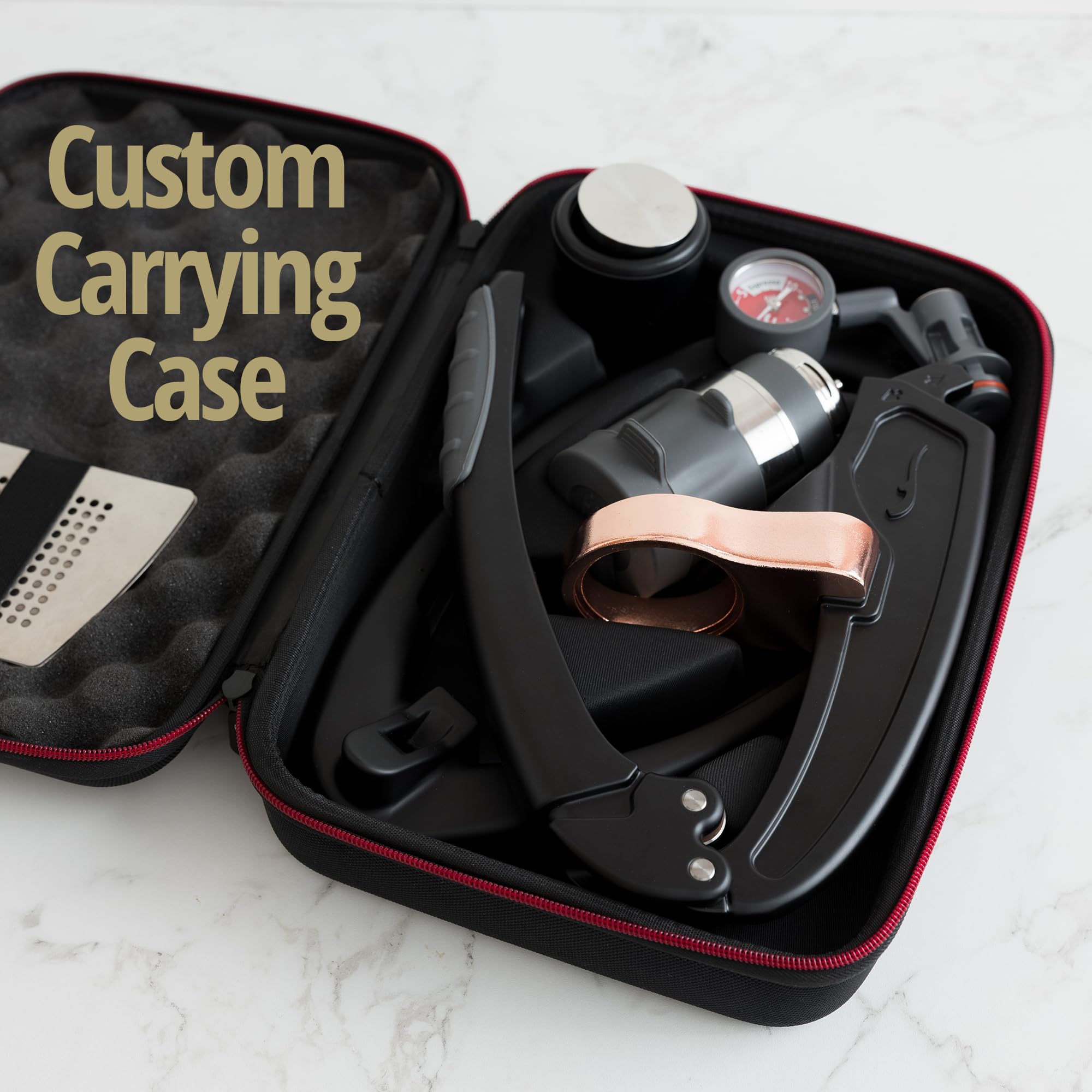Flair PRO 3 stainless steel brew head delivering durable extraction