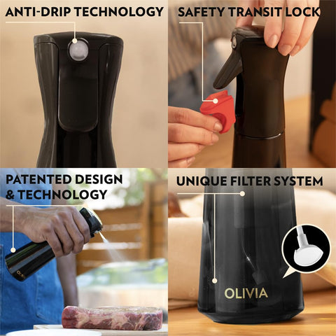 Built-in filter system preventing nozzle clogging in OLIVIA sprayer