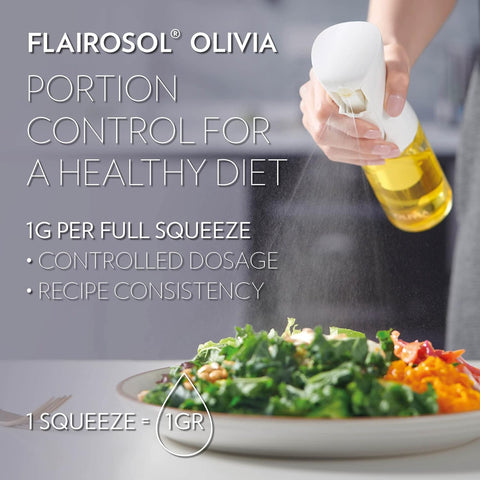 FLAIROSOL Olivia outdoor-use bottle ready for BBQs and picnics.