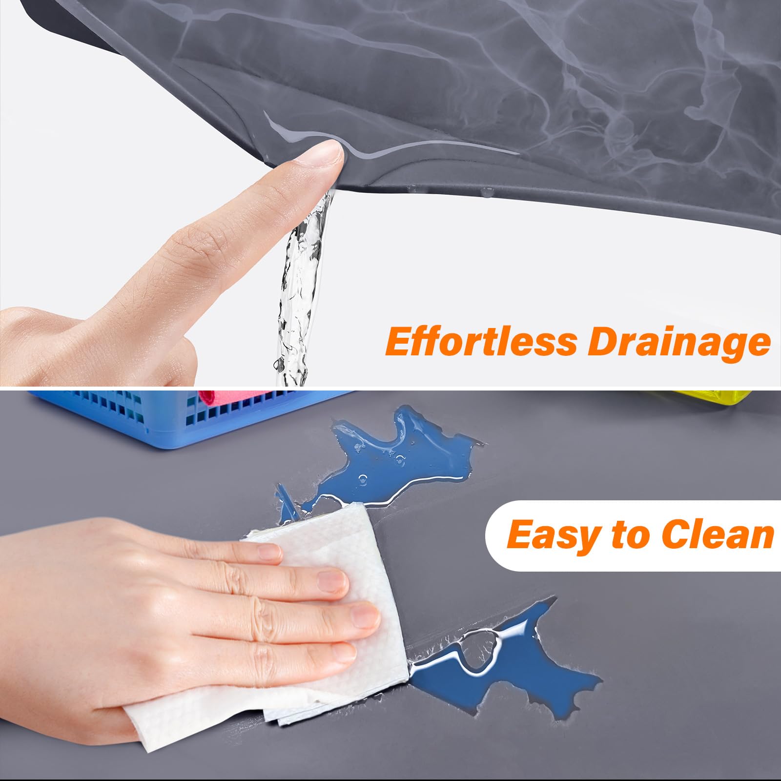 FLATO multipurpose silicone mat for kitchen, bathroom, and pet areas.