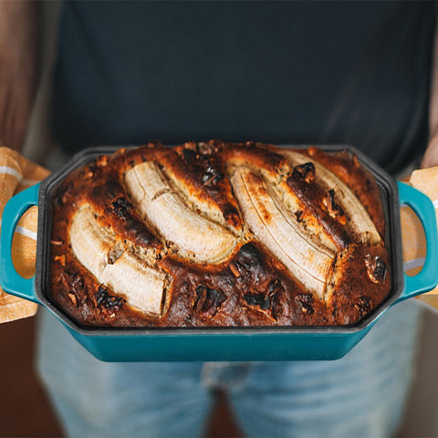 Flavehc bread pan oven-safe up to 500°F.