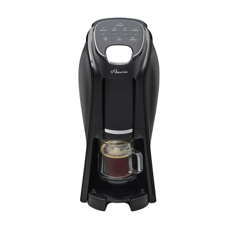 Flavia Aroma Brewer front view showing compact design ideal for small spaces