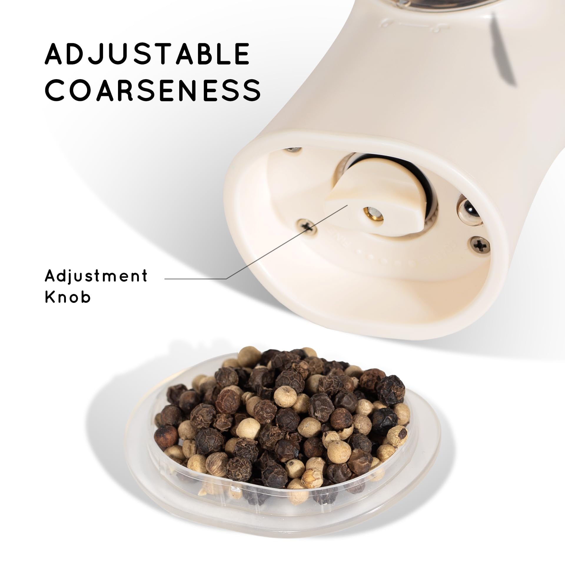 Flendy gravity grinder table use shows convenient kitchen performance