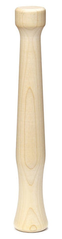 Fletchers Mill muddler 11-inch wood for easy muddling in tall glasses.
