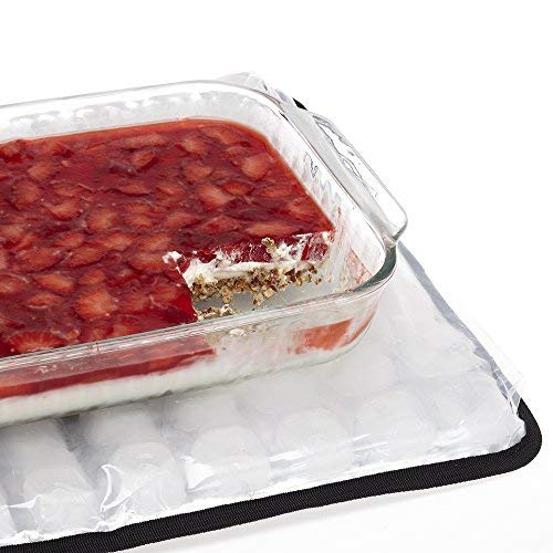 FlexiFreeze Party Mat Chiller 19x15 inch surface fits standard serving trays