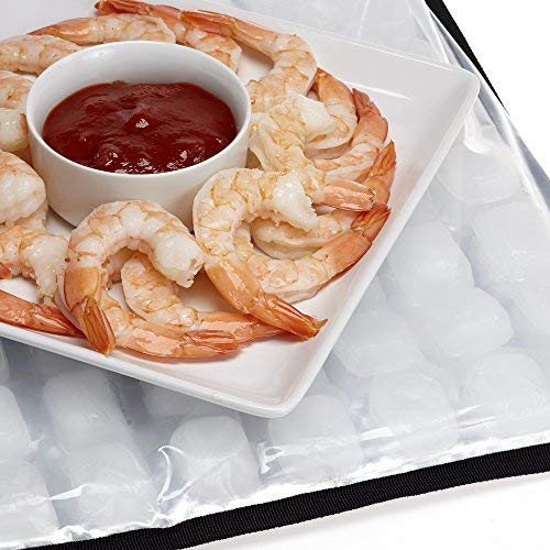 FlexiFreeze Party Mat Chiller in action keeping desserts fresh for hours
