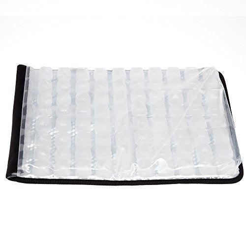 FlexiFreeze Party Mat Chiller side view demonstrates compact, portable design