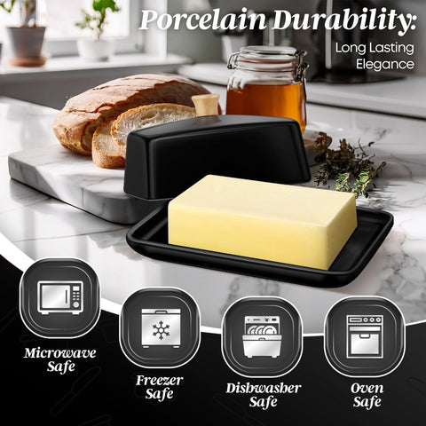 Flexzion porcelain dish shown in side view.