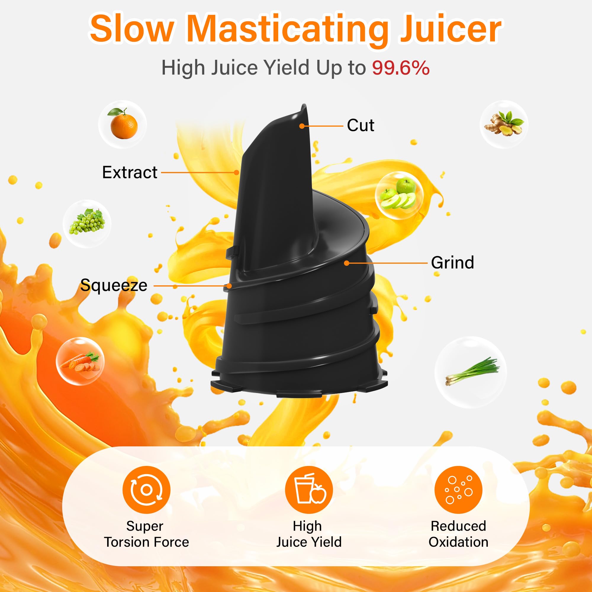 Floisdace stainless steel body highlights durability and easy cleaning