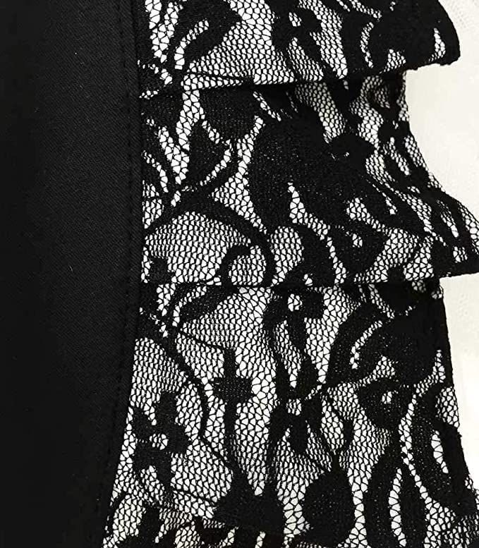 Floosum fabric closeup reveals breathable cotton and lace trim for easy care