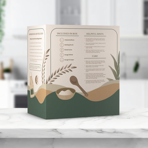 Flour & Stone bread scraper for easy dough handling
