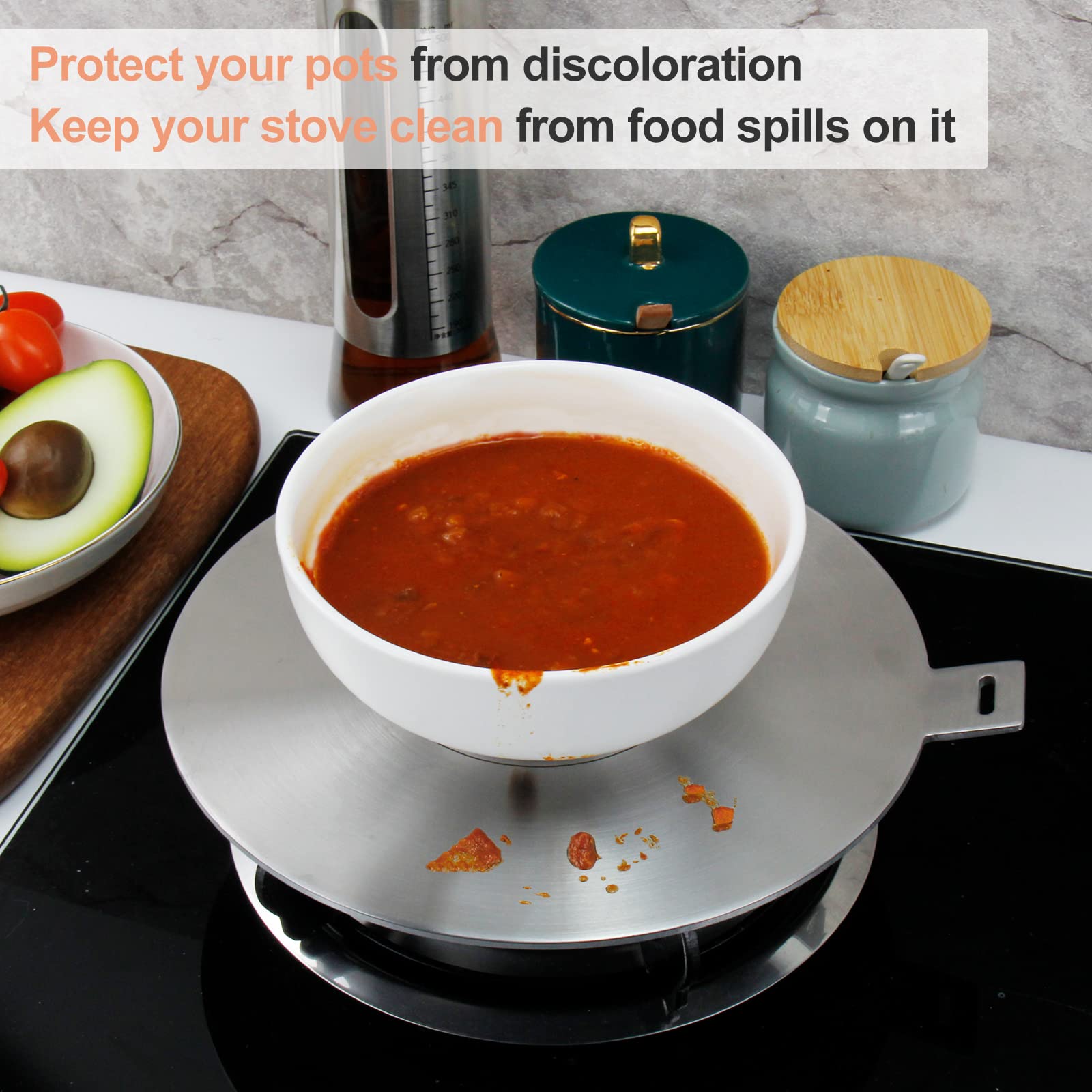 Flovia compact storage with detachable handle for organized kitchen.