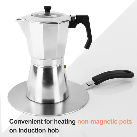 Flovia heat diffuser with aluminium core for even heat distribution.