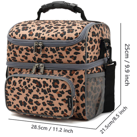 FlowFly leopard front pocket for quick-access essentials