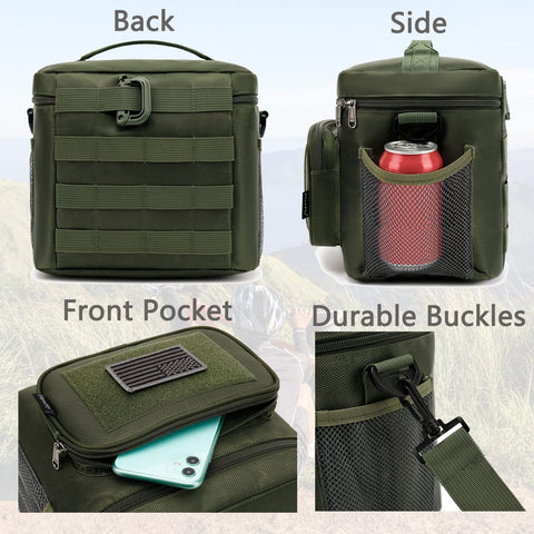 FlowFly sturdy handle with removable shoulder strap for comfortable carrying.