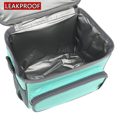 FlowFly Jade lunch bag dual mesh side pockets for drinks on the go