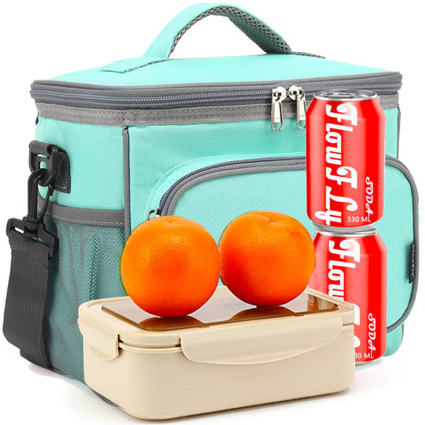 FlowFly Jade bag filled with meals showing spacious interior