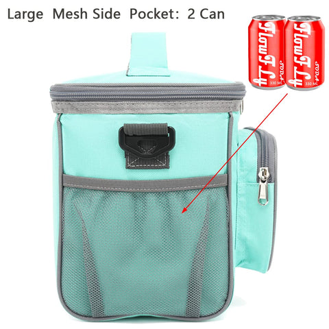 FlowFly Jade bag interior PEVA lining keeps meals fresh
