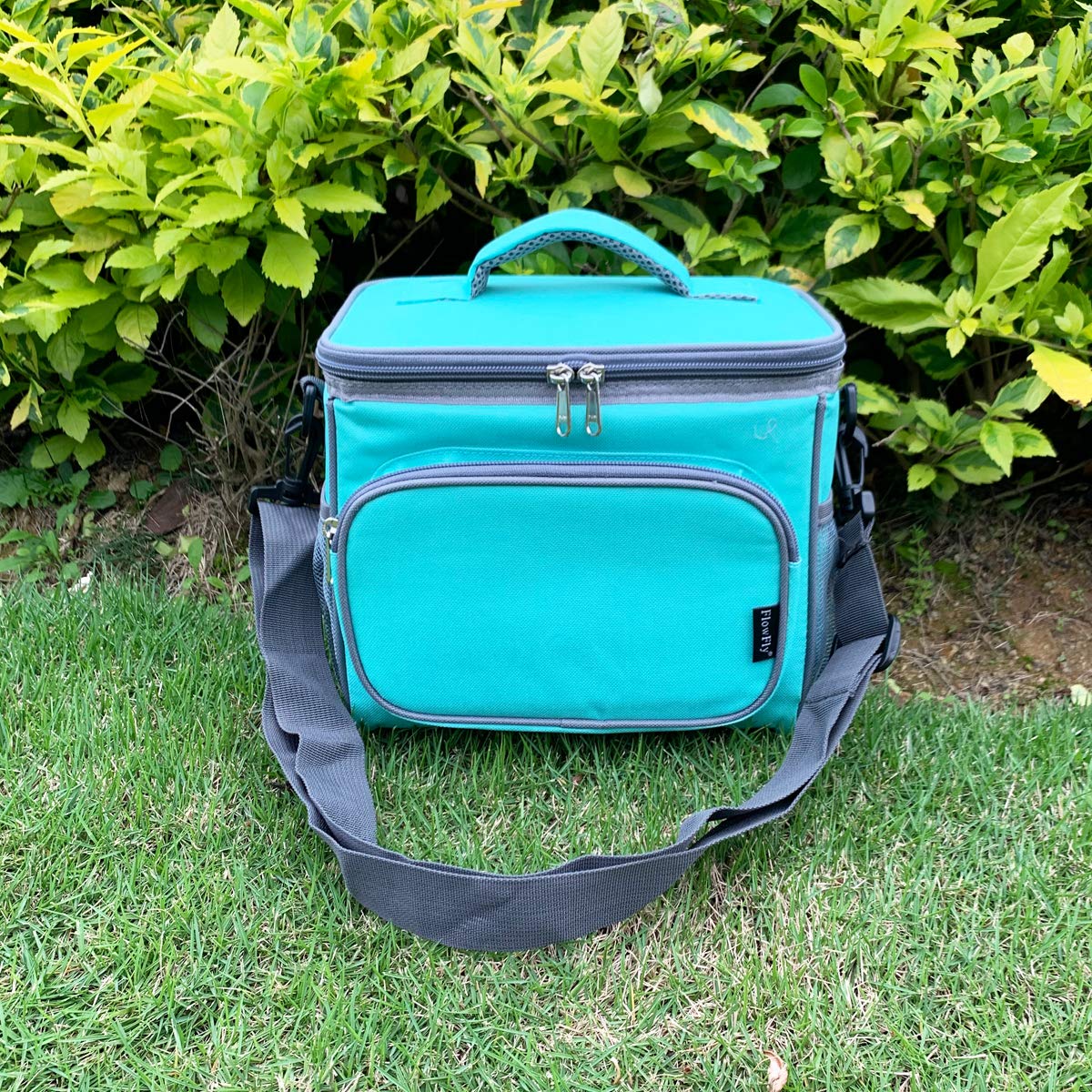 FlowFly Jade lunch bag top handle for easy grab-and-go use