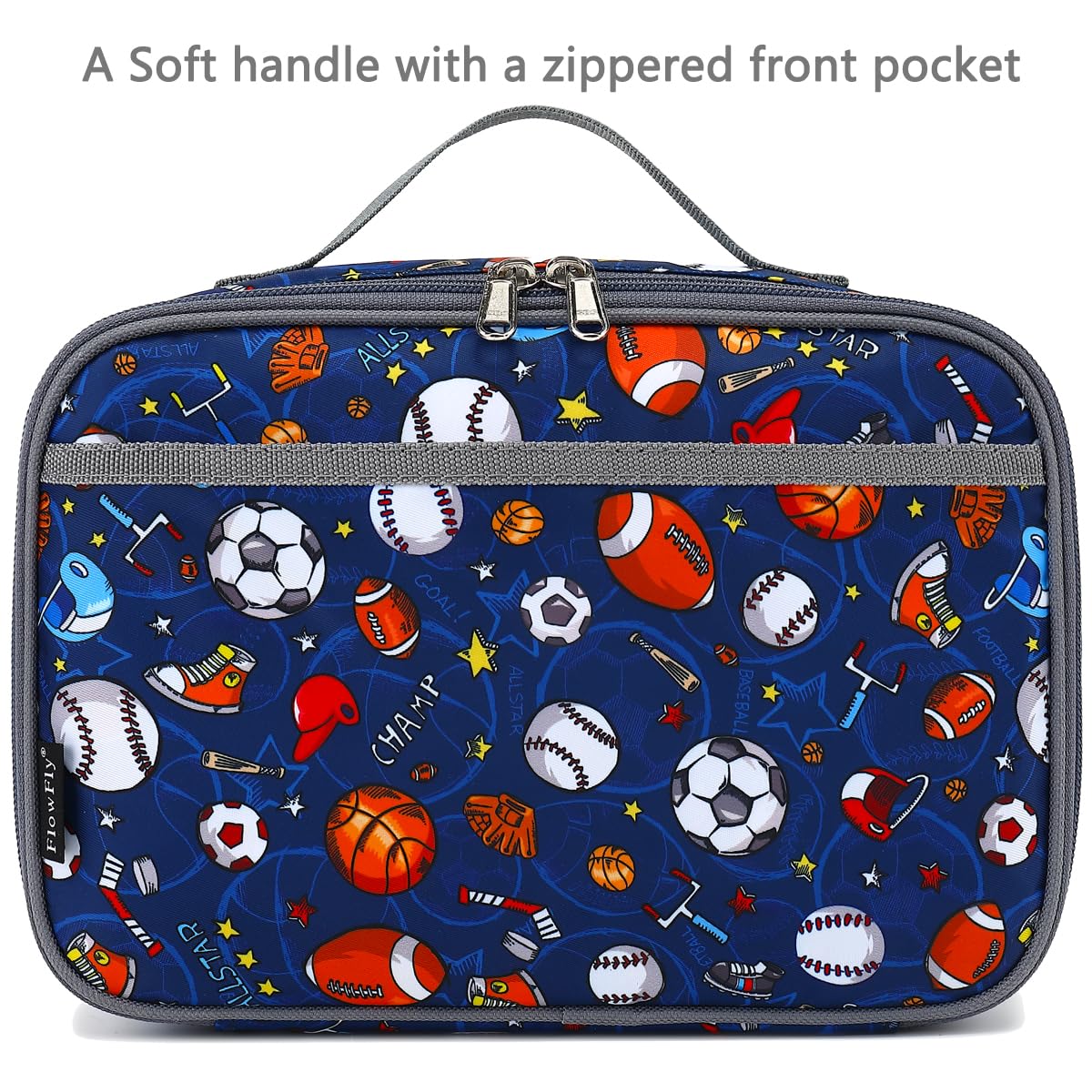 FlowFly mini cooler back-to-school design helps organize lunch essentials.