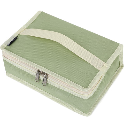 FlowFly lunch box back view shows durable exterior for daily use.