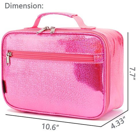 FlowFly travel-friendly lunch pouch with front pocket for a surprise treat.
