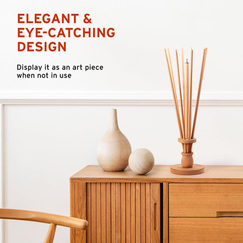 FloWorks Design compact, drawer-friendly rack folds for easy storage.