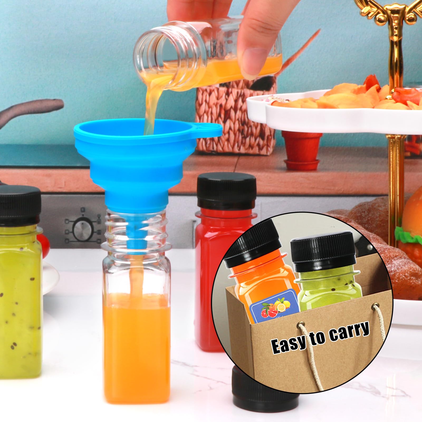Flrolove airtight cap prevents leaks during travel and picnics