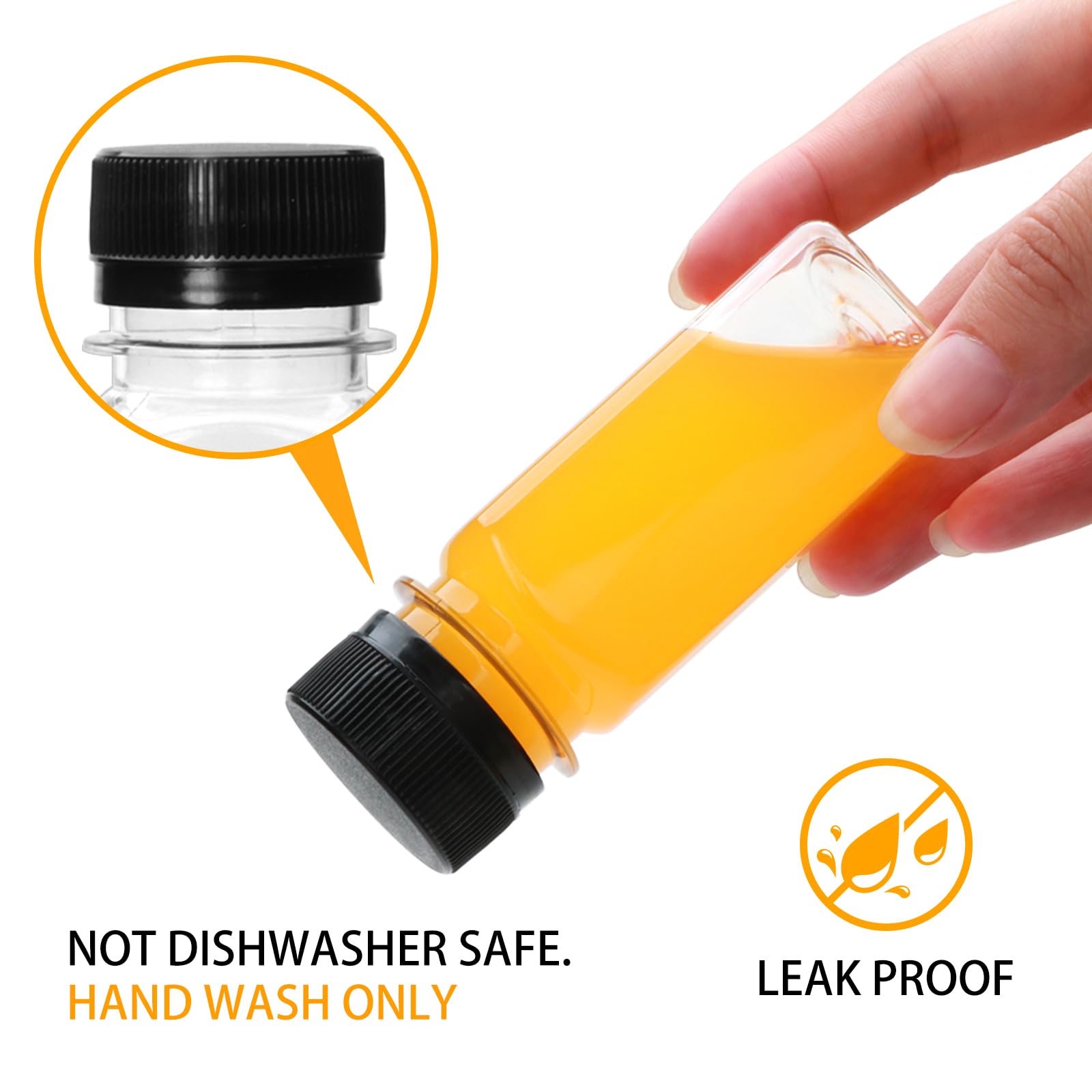 Flrolove square-design portable bottles for on-the-go beverages