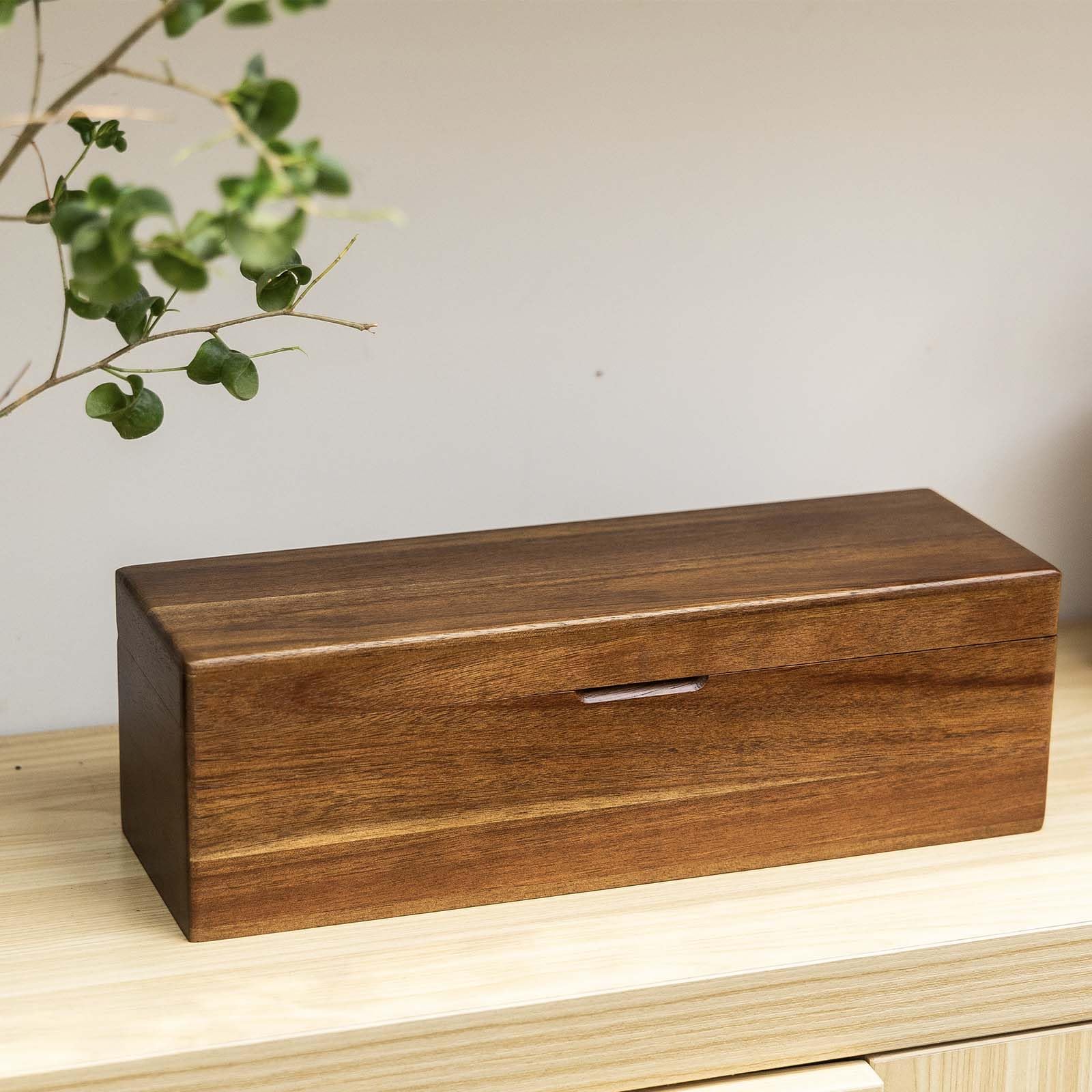 Flyiee teabox display keeps tea bags organized and within easy reach