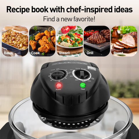 FLYING APSARAS rotary control knobs for precise temperature and time