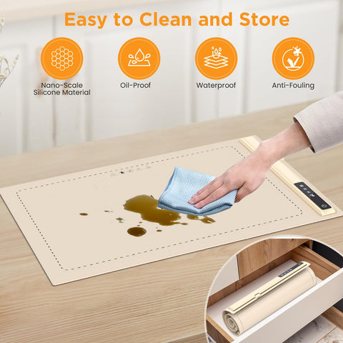 Flylipu Upgrade Warming Mat portable and compact for travel.