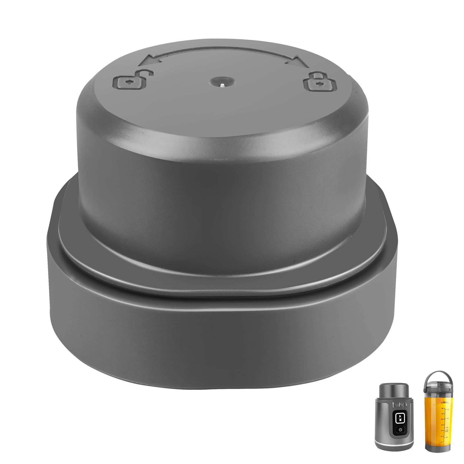 foboko vessel cap closeup reveals easy-clean silicone seal and bottom protection
