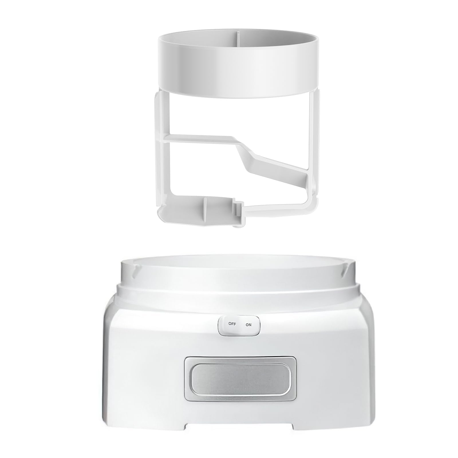FOCOllK ice cream paddle side profile showing durable lower slope design.