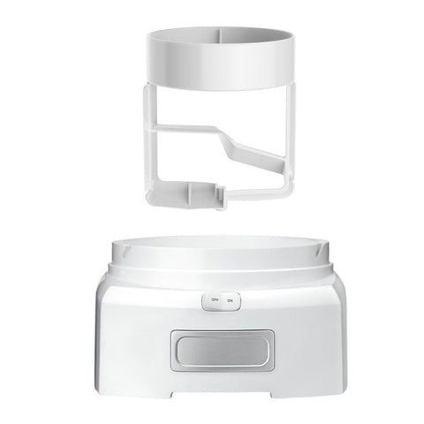 FOCOllK ice cream paddle side profile showing durable lower slope design.