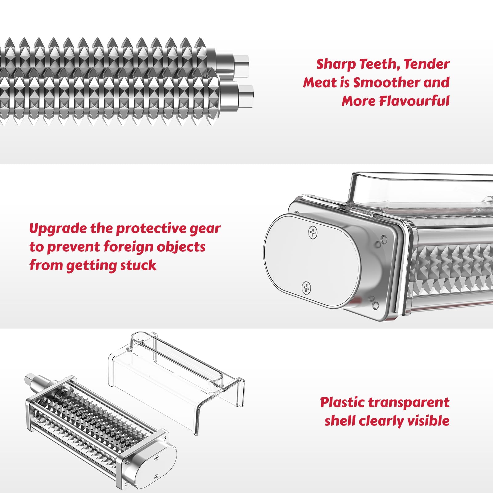 FOCollK boneless-meats tenderizer enables precise texture with minimal effort.