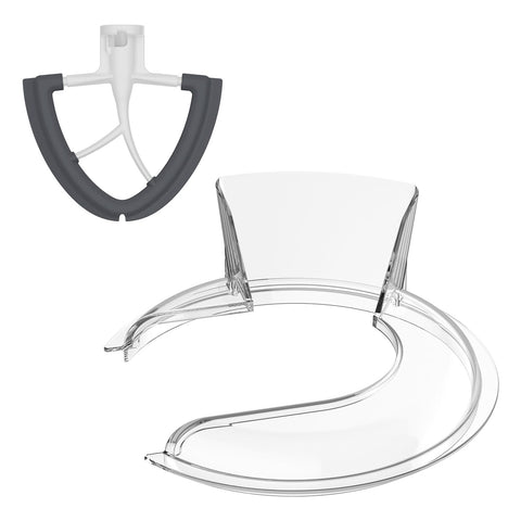 FOCOllK Pouring Shield secures ingredients during pouring for a mess-free prep.